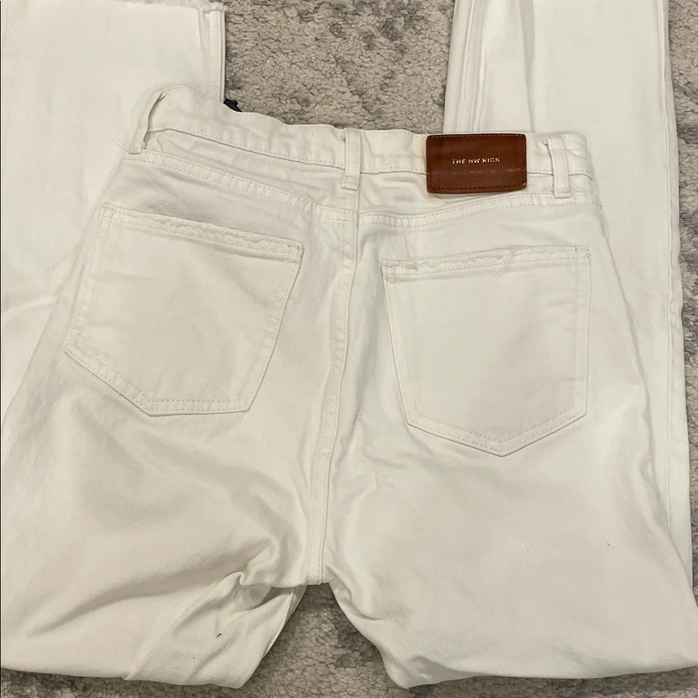 ZARA | White Denim Jeans - Picture 6 of 7